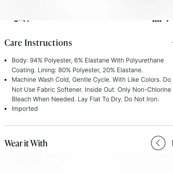 Spanx Shape Faux Leather patent leggings - Picture 5 of 7